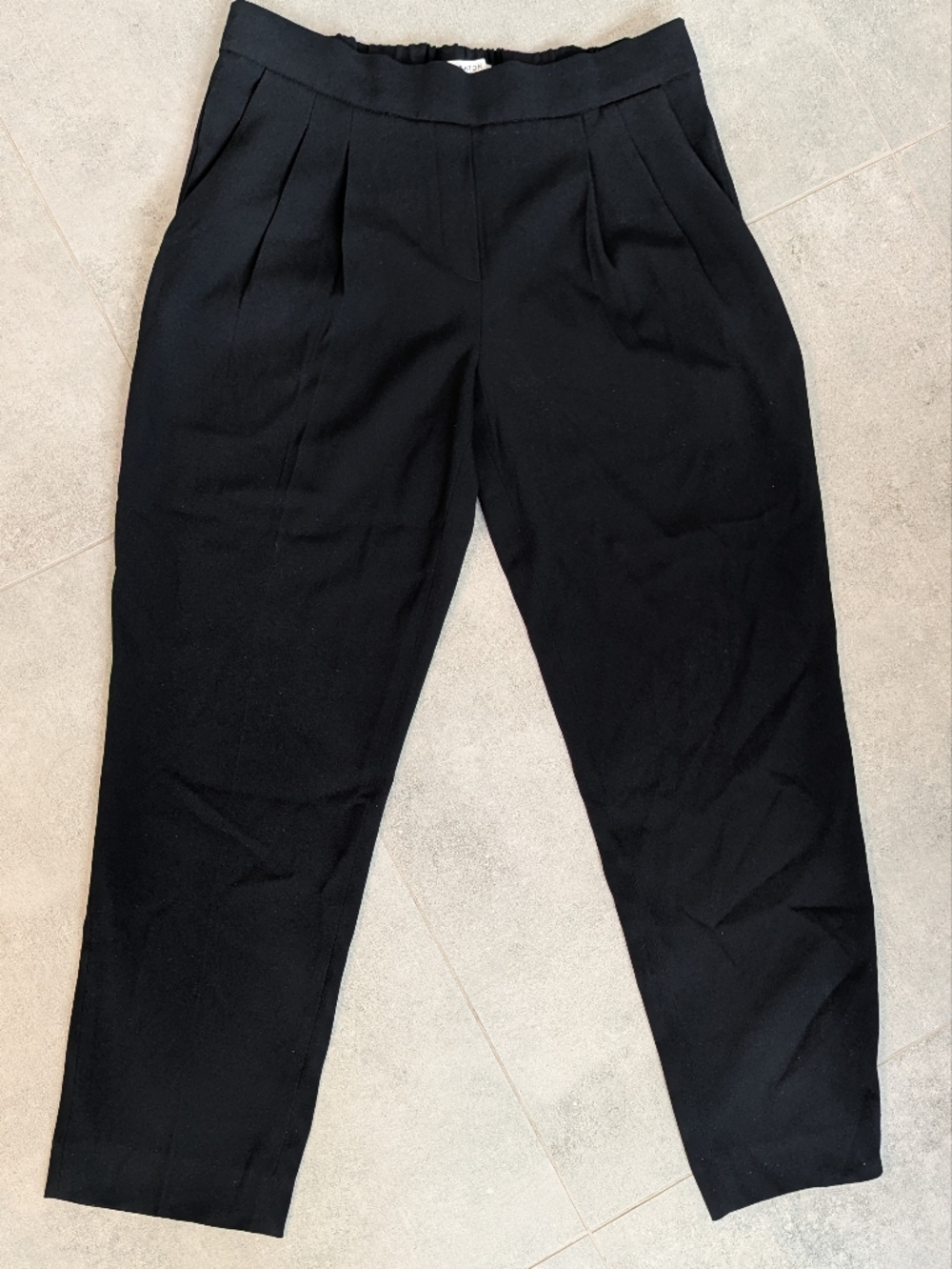 Babaton Black Dress Pants Size 6 Elastic Waist Tailored Trouser